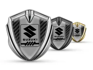 Suzuki Metal Abovedado Emblema Supremo Plano Macizo Metal